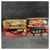 Group of 1:24 Scale NASCAR Die Cast Stock Car Repl