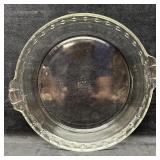 Pyrex Glass Deep Dish Pie Plate No229 USA Scallope