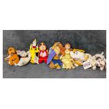 Disney Beauty  And The Beast And Dogs Bean Bags Lo