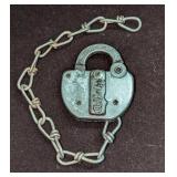 Vintage Adlake SP Lines Railroad Padlock
