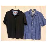 2PC Ted Baker and Robert Graham Blue and Black Cas