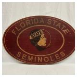 Florida State Seminoles Heritage Oval Wall Sign La