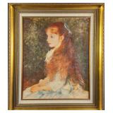 JB LE Ethan Allen Framed Replica Renoir