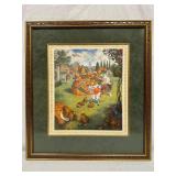 Scott Gustafson The Queen's Croquet Ground Signed