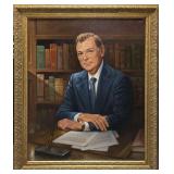 Framed Harold Johnsen Original Oil On Canvas State