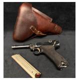 1914 DWM P.08 Luger w/ 1916 Holster