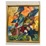 Alexandra Nechita Limited Edition Serigraph on Can