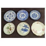 6 Vintage English And French Plates And Bowl
