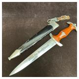 WWII German NSKK M33 Dagger Alles fur Deutschland