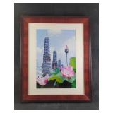 Bangkok Tower Flower By Etta Jean Juge