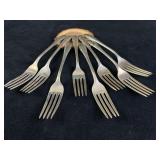 Vintage 1940's Gorham Sterling Silver ' Lyric ' Fo