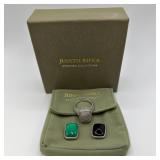 Judith Ripka Sterling Silver Magnetic Interchangea