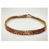 14k Gold Weave Link bracelet