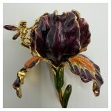 Kirks Folly Purple Orquid Iris Fairy 3D Enamel Pin