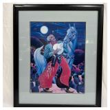 Cowboy's Lament Framed Poster Art Print L.D. Burke