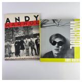Warhol by David Bourdon Hardcover and Andy Warhol