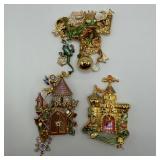 Kirks Folly Enamel Fairy Tale and Prince Frog Cast