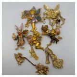 Kirks Folly Whimsical Fantasy Costume Brooch Colle