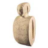 Medium Sarah O'Neill Ceramic Two Faced Statue
