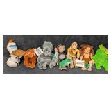 Disney Tarzan Frozen Flubber Bean Bag Lot of 7