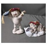 Two Dreamsicles Figurines (1) 'Graduation Day' (2)
