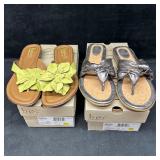 Born Concept BOC Women's Sandals Set Vivian Kiwi G