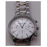 Kenneth Cole Men's Multifunction Silver Tone Watch