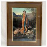 Donald V. Crowley Limited Edition Lithograph Deser