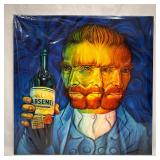 Absinthe Refined Ad Print on Canvas By Ron English