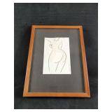 Keith Thoriot Signed Art Luna Sheds the Lights Fra