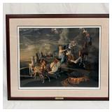 Bob Byerley Evening Ride Hand Signed Artist Proof