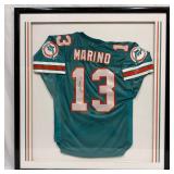 Dan Marino Signed Miami Dolphins 13 Team Jersey Fr