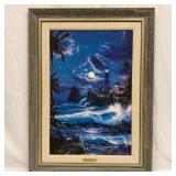 Christian Riese Lassen Moonlit Serenity Framed Can