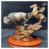 Mixed Media Legends CA Pardell Native American and