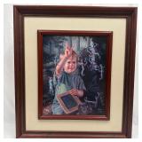 Bob Byerley Signed and Numbered Giclee Print Frame