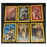 6 1980s 1990s 2000s National Geographic Magazines