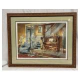 Framed And Signed Limited Edition Print Harmony By