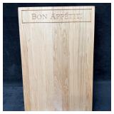 Bon Appetit Solid Wood Engraved Medallion Home Cut