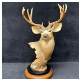 Joe Slockbower Noble Presence Whitetail Buck Sculp