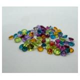 Lot of Mixed Color Gemstones - 9 ct Total