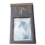 Paragon Picture Gallery Black Resin Cupid Mirror