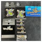Disney Quest Lapel Pin and Button Set Disney Pins