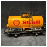 LGB Shell Tank Car G Scale Model Train Yellow