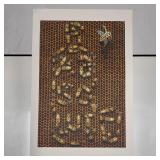 Doug Auld Signed and Numbered Bee Lithograph Art P