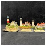 Sankaty Head Highland and Nobska Harbour Lights Ma