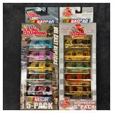 2 Racing Champions NASCAR 1:64 Scale 5 Car Sets