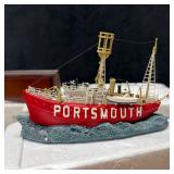Anchor Bay Portsmouth Light Vessel No. 101 Model w