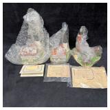 3 Harbour Lights Florida Lighthouse Figurines Pens