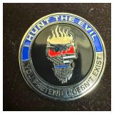 Michigan State Police I Hunt the Evil Challenge Co
