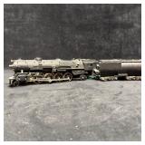 Black HO Scale Die-Cast Steam Locomotive and Vande